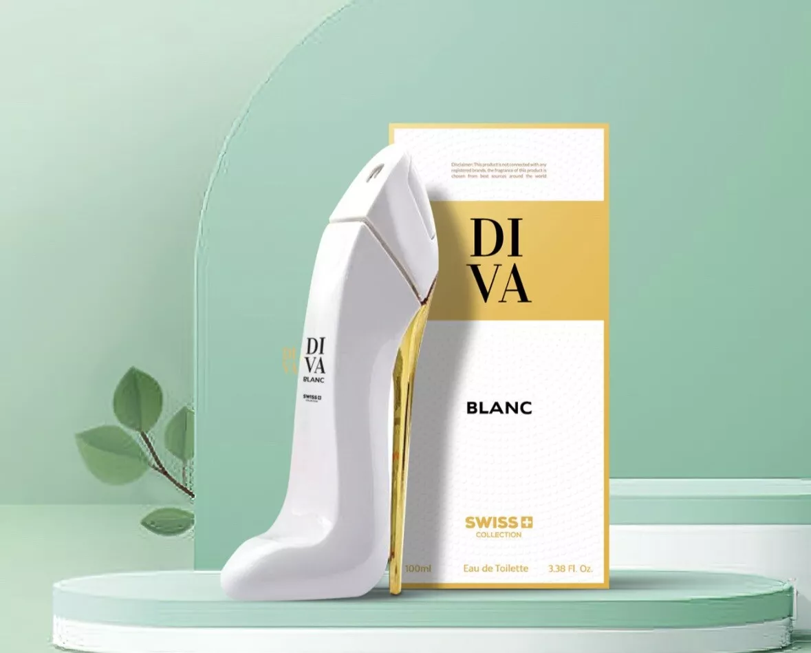 DIVA Blanc by Swiss Collection Eau De Toilette Spray for Women; 100ml / 3.38oz