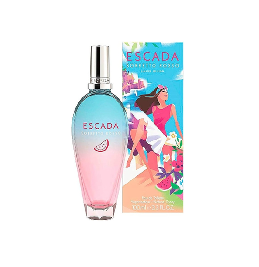 ESCADA Sorbetto Rosso EDT (For Women); 3.3 Fl Oz (Limited Edition; Sealed)